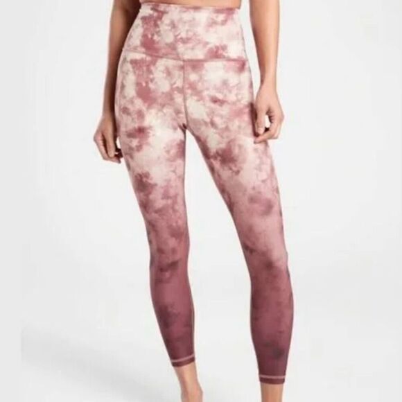 Athleta elation high rise 7/8 tie dye leggings size xs - Picture 1 of 12